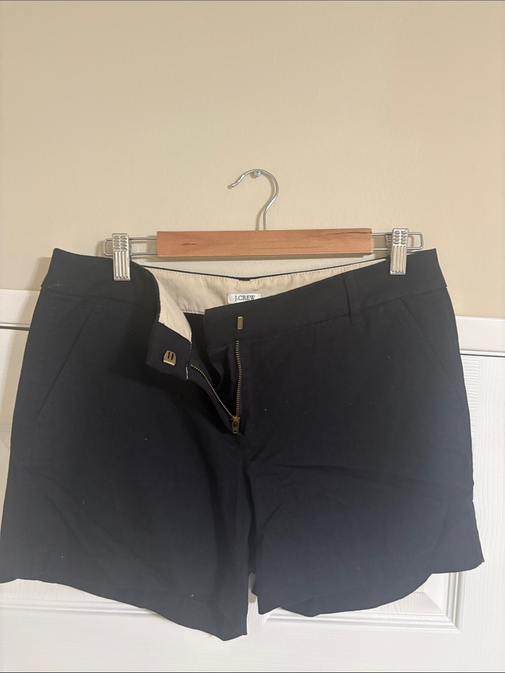 J. Crew Black Women's Tailored Cotton Blend Shorts